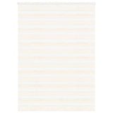 VidaXL zebra rullegardin 155x200 cm stof bredde 150,9 cm marmor beige