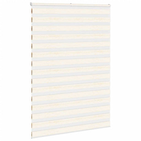 VidaXL zebra rullegardin 165x200 cm stof bredde 160,9 cm marmor beige