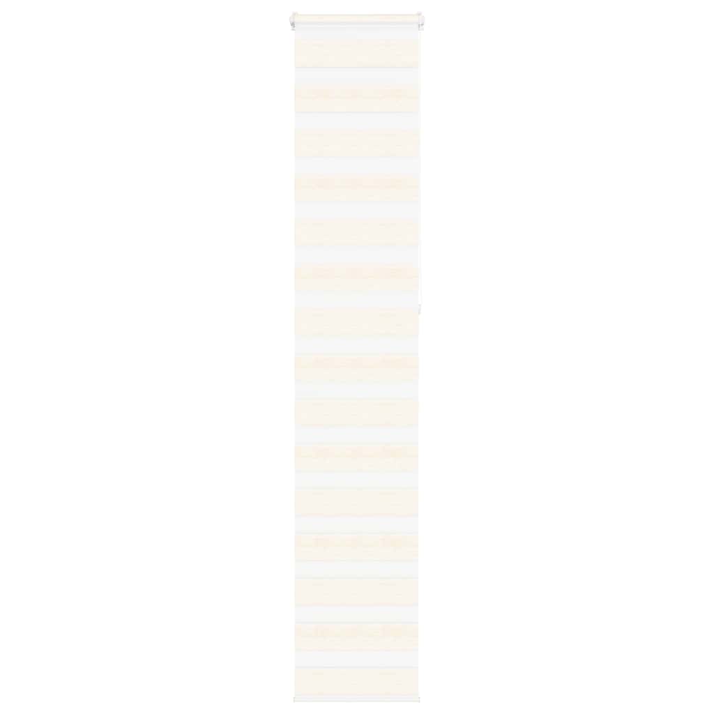 VidaXL zebra rullegardin 40x230 cm stof bredde 35,9 cm marmor beige