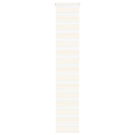 VidaXL zebra rullegardin 40x230 cm stof bredde 35,9 cm marmor beige