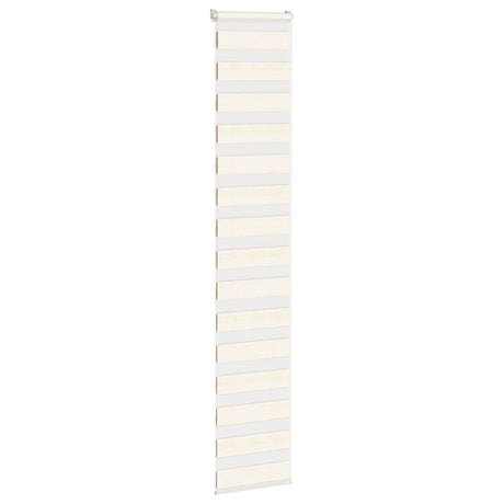 VidaXL zebra rullegardin 40x230 cm stof bredde 35,9 cm marmor beige