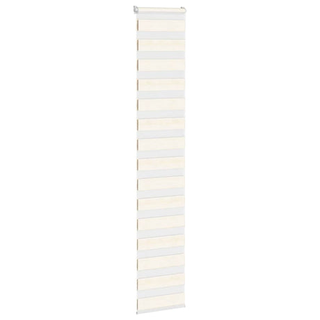 VidaXL zebra rullegardin 50x230 cm stof bredde 45,9 cm marmor beige