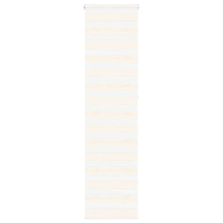 VidaXL zebra rullegardin 55x230 cm stof bredde 50,9 cm marmor beige
