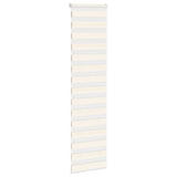 VidaXL zebra rullegardin 55x230 cm stof bredde 50,9 cm marmor beige