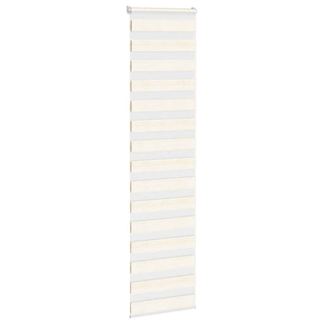 VidaXL zebra rullegardin 65x230 cm stofbredde 60,9 cm marmorbeige