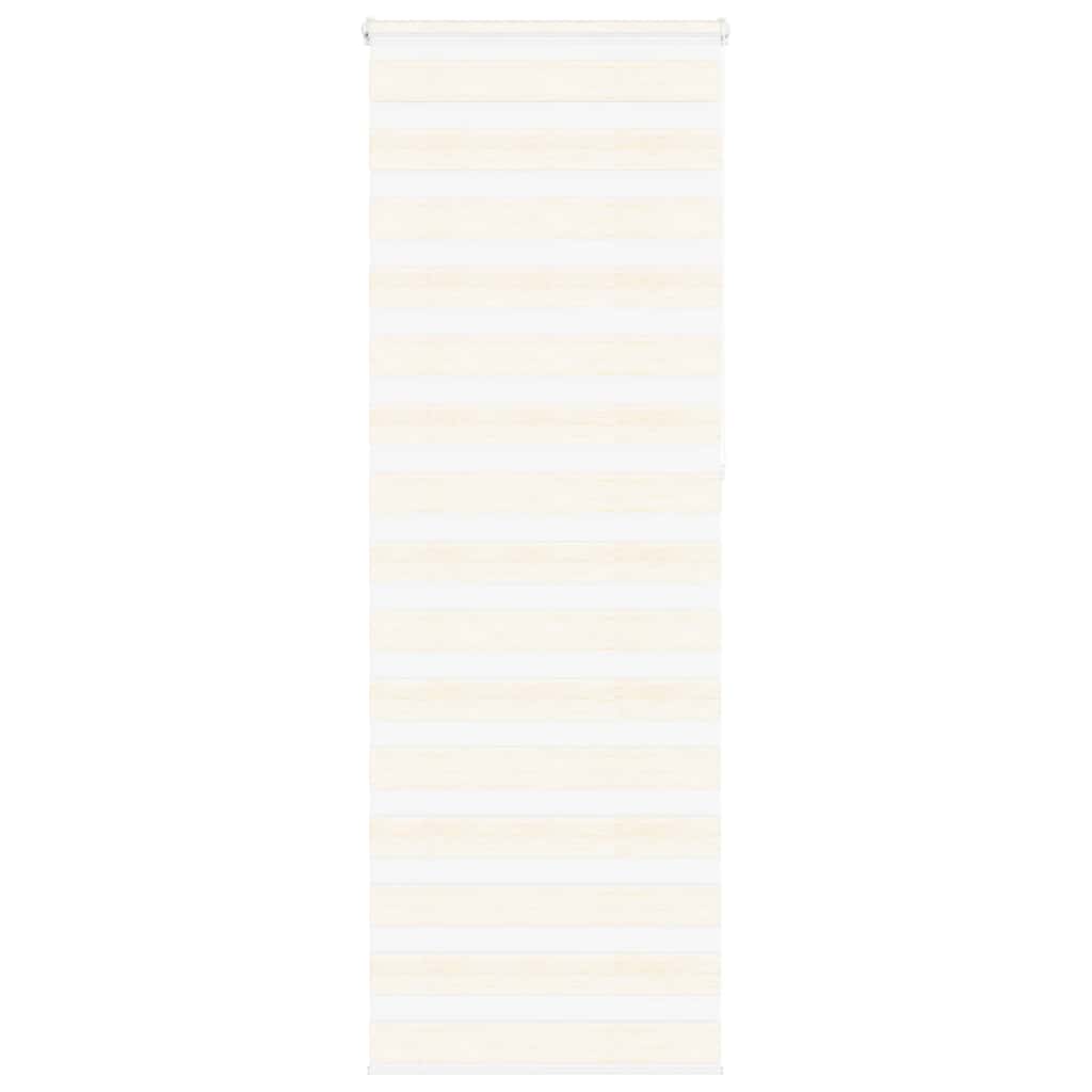VidaXL zebragardin 80x230 cm stofbredde 75,9 cm polyester marmor beige