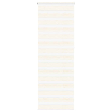 VidaXL zebragardin 80x230 cm stofbredde 75,9 cm polyester marmor beige