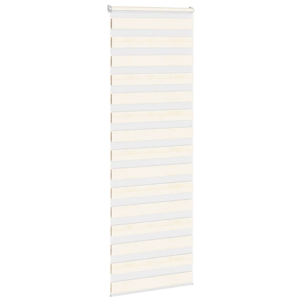 VidaXL zebragardin 80x230 cm stofbredde 75,9 cm polyester marmor beige
