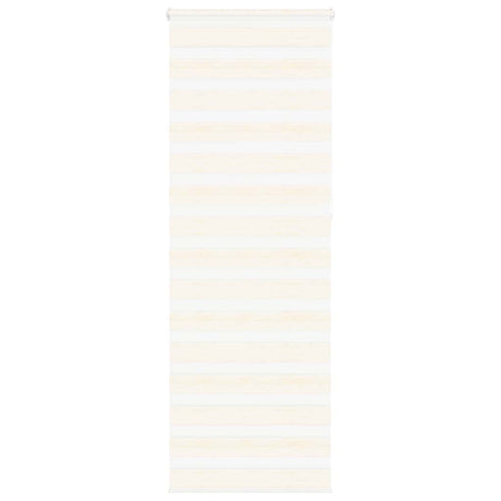VidaXL zebra rullegardin 85x230 cm stof bredde 80,9 cm marmor beige