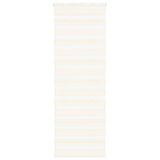 VidaXL zebra rullegardin 85x230 cm stof bredde 80,9 cm marmor beige