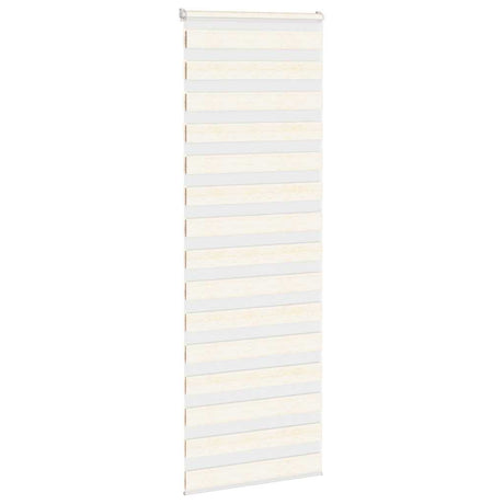 VidaXL zebra rullegardin 90x230 cm stof bredde 85,9 cm marmor beige