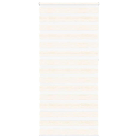 VidaXL zebra rullegardin 95x230 cm stof bredde 90,9 cm marmor beige