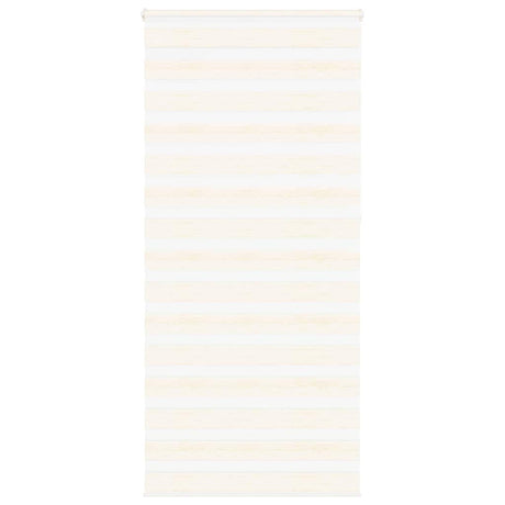 VidaXL zebra rullegardin 100x230 cm stof bredde 95,9 cm marmor beige