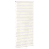 VidaXL zebra rullegardin 100x230 cm stof bredde 95,9 cm marmor beige