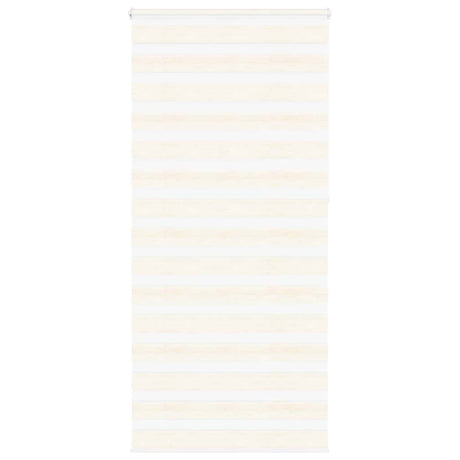 Vidaxx zebra rullegardin 110x230 cm stofbredde 105,9 cm marmor beige
