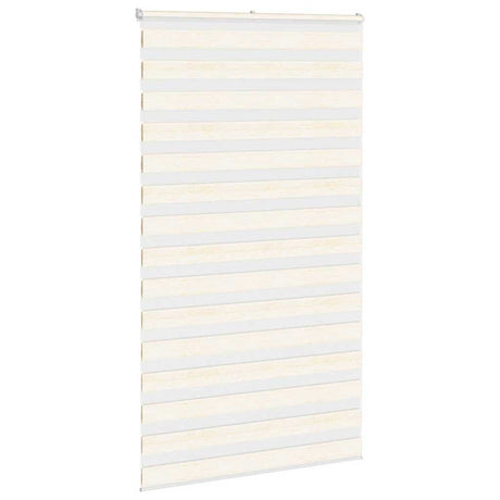 VidaXL zebra rullegardin 125x230 cm stof bredde 120,9 cm marmor beige
