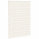Vidaxx zebra rullegardin 155x230 cm stofbredde 150,9 cm marmor beige