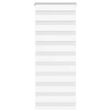 Vidaxx zebra rullegardin 60x100 cm stofbredde 55,9 cm polyester hvid