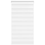 VidaXL zebragardin 70x100 cm stofbredde 65,9 cm polyester hvid