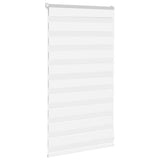 VidaXL zebragardin 70x100 cm stofbredde 65,9 cm polyester hvid
