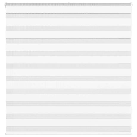 VidaXL zebragardin 140x100 cm stofbredde 135,9 cm polyester hvid