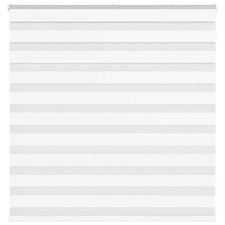 VidaXL zebragardin 150x100 cm stofbredde 145,9 cm polyester hvid