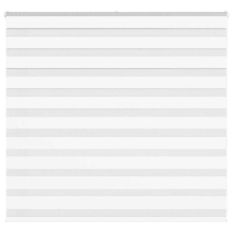 VidaXL zebragardin 155x100 cm stofbredde 150,9 cm polyester hvid