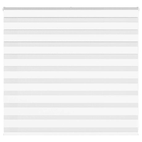 VidaXL zebragardin 160x100 cm stofbredde 155,9 cm polyester hvid