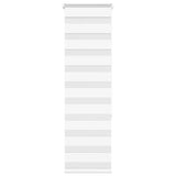 VidaXL zebra rullegardin 40x150 cm stofbredde 35,9 cm polyester hvid