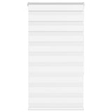VidaXL zebragardin 70x150 cm stofbredde 65,9 cm polyester hvid