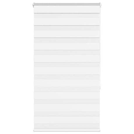 VidaXL zebragardin 70x150 cm stofbredde 65,9 cm polyester hvid