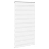 VidaXL zebragardin 70x150 cm stofbredde 65,9 cm polyester hvid