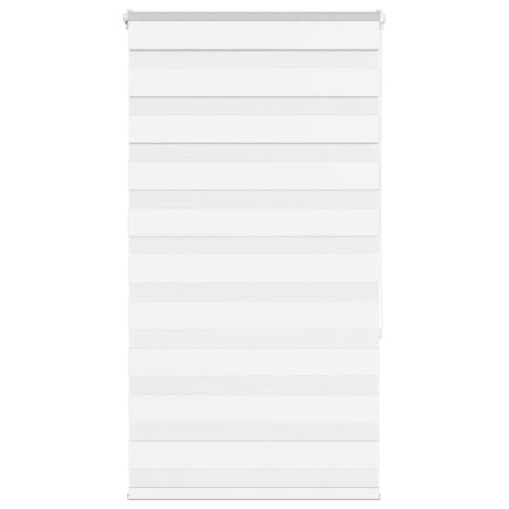 Vidaxx zebra rullegardin 75x150 cm stofbredde 70,9 cm polyester hvid