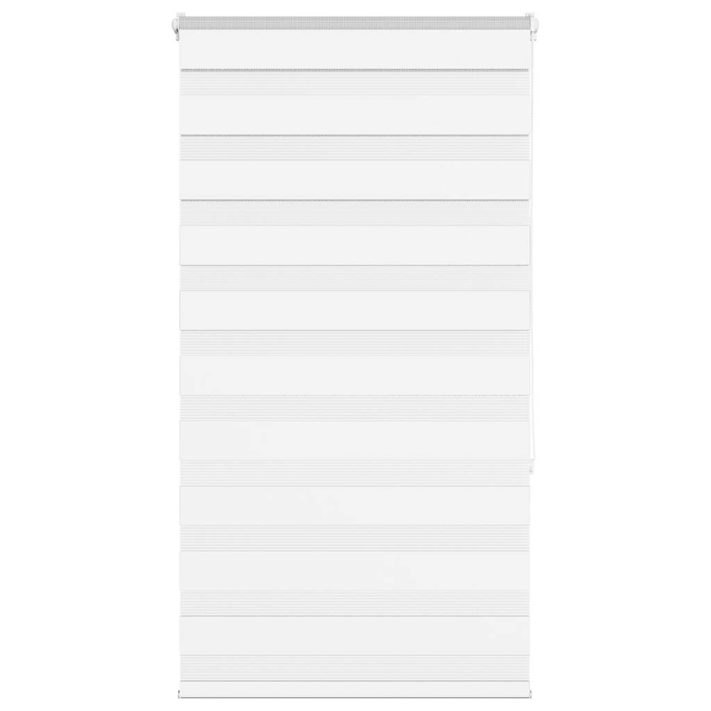 Vidaxx zebra rullegardin 80x150 cm stofbredde 75,9 cm polyester hvid