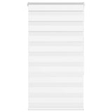 Vidaxx zebra rullegardin 80x150 cm stofbredde 75,9 cm polyester hvid