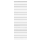 Vidaxx zebra rullegardin 85x200 cm stofbredde 80,9 cm polyester hvid