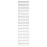 Vidaxx zebra rullegardin 65x230 cm stofbredde 60,9 cm polyester hvid