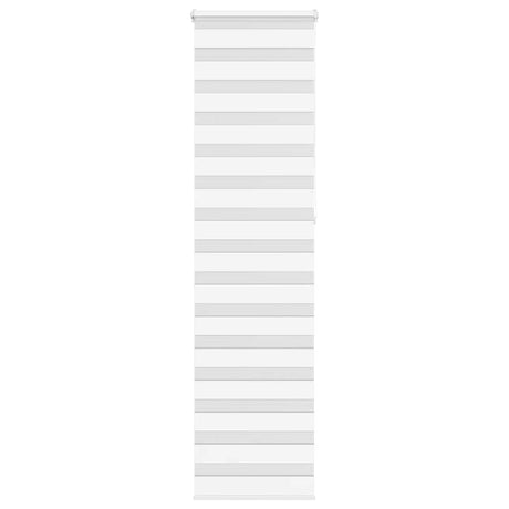 Vidaxx zebra rullegardin 65x230 cm stofbredde 60,9 cm polyester hvid