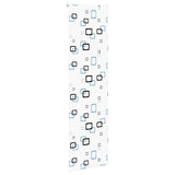 Vidaxx bruserullegardin 80x240 cm, stofbredde 76 cm