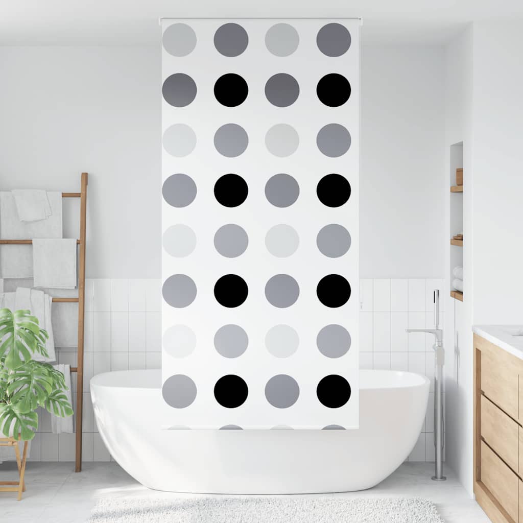 Vidaxx bruserullegardin 110x240 cm, stofbredde 106 cm