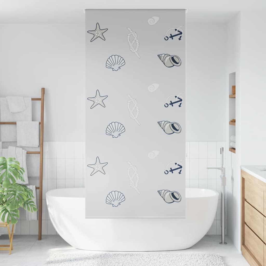 Vidaxx bruserullegardin 110x240 cm, stofbredde 106 cm