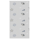 Vidaxx bruserullegardin 130x240 cm, stofbredde 126 cm