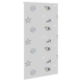 Vidaxx bruserullegardin 130x240 cm, stofbredde 126 cm