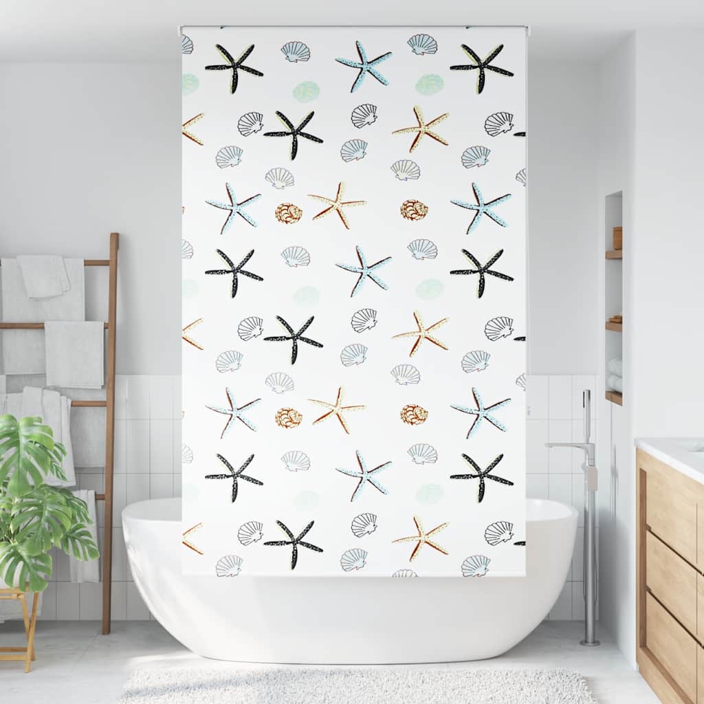 Vidaxx bruserullegardin 130x240 cm, stofbredde 126 cm