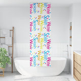 Vidaxl doucherolgordijn 70x240 cm stofbreedte 66 cm