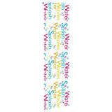 Vidaxl doucherolgordijn 80x240 cm stofbreedte 76 cm