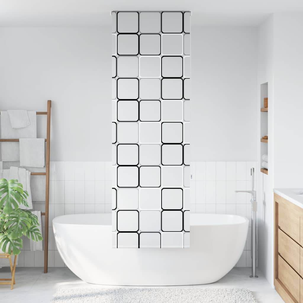 Vidaxx bruserullegardin 70x240 cm, stofbredde 66 cm