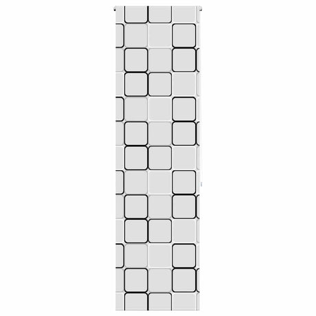 Vidaxx bruserullegardin 80x240 cm, stofbredde 76 cm