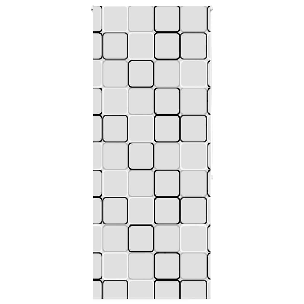 Vidaxx bruserullegardin 100x240 cm, stofbredde 96 cm