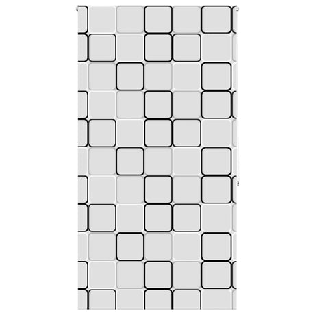 Vidaxx bruserullegardin 130x240 cm, stofbredde 126 cm